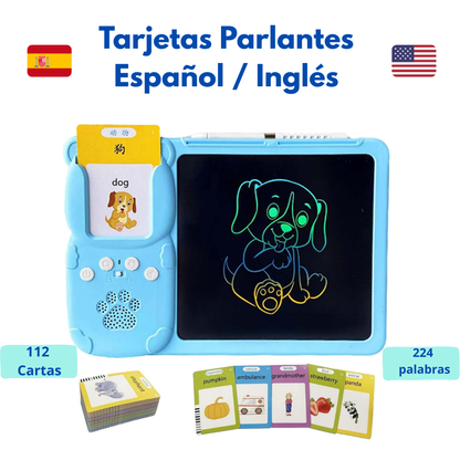 Tableta LCD de Escritura y Lector de Flash Parlantes