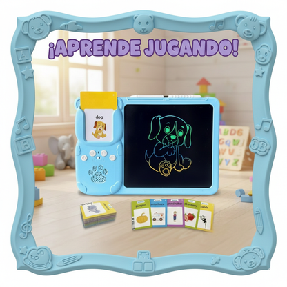 Tableta LCD de Escritura y Lector de Flash Parlantes